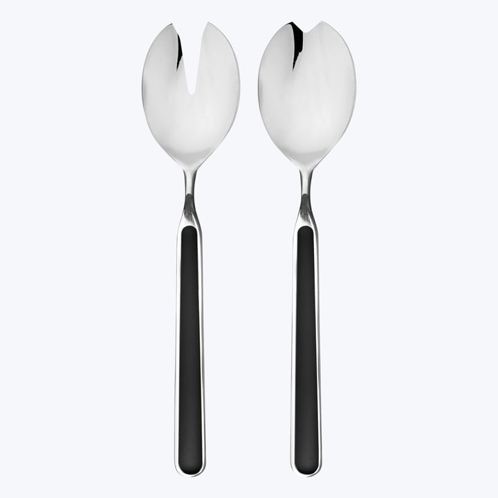 Fantasia Salad Serving Set Black
