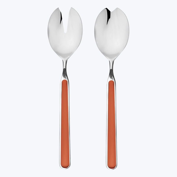 Fantasia Salad Serving Set Rust