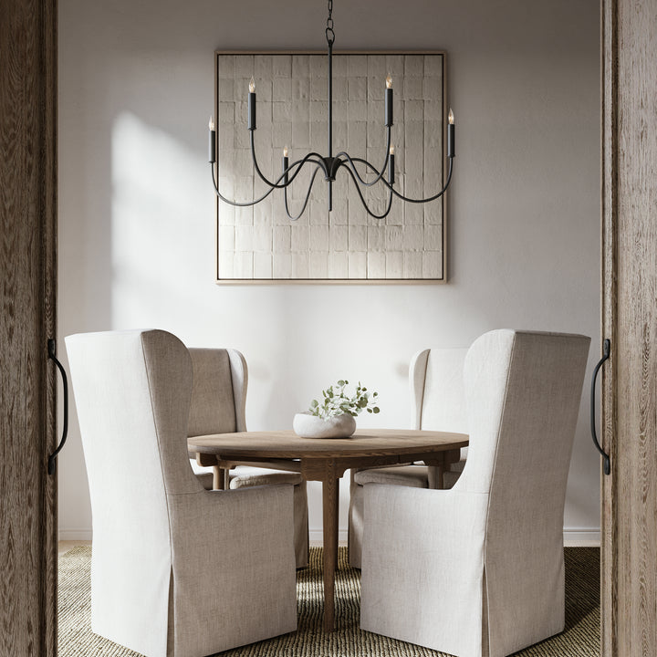 Tirrell Small Black Chandelier