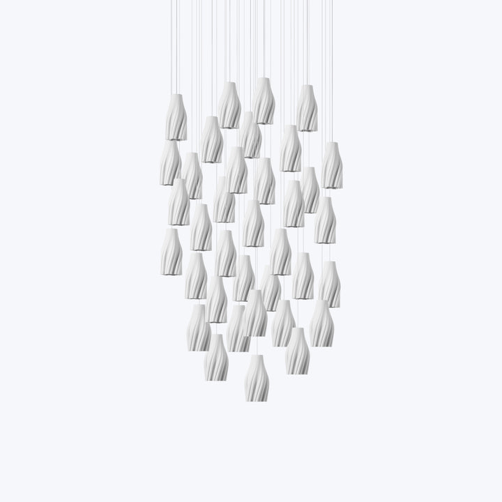 Posh Pendant 36 Round Multi Drop