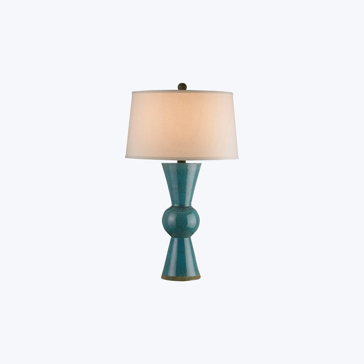 Upbeat Teal Table Lamp