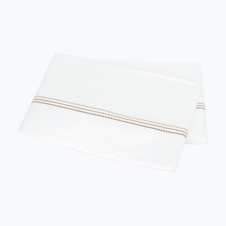 Amara Triple Pearl Sateen Flat Sheet Beach / Full/Queen