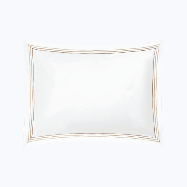 Amara Triple Pearl Sateen Sham Beach / Standard