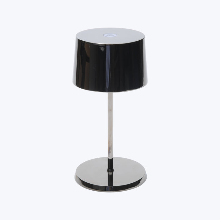 Olivia Mini Table Lamp Black Chrome
