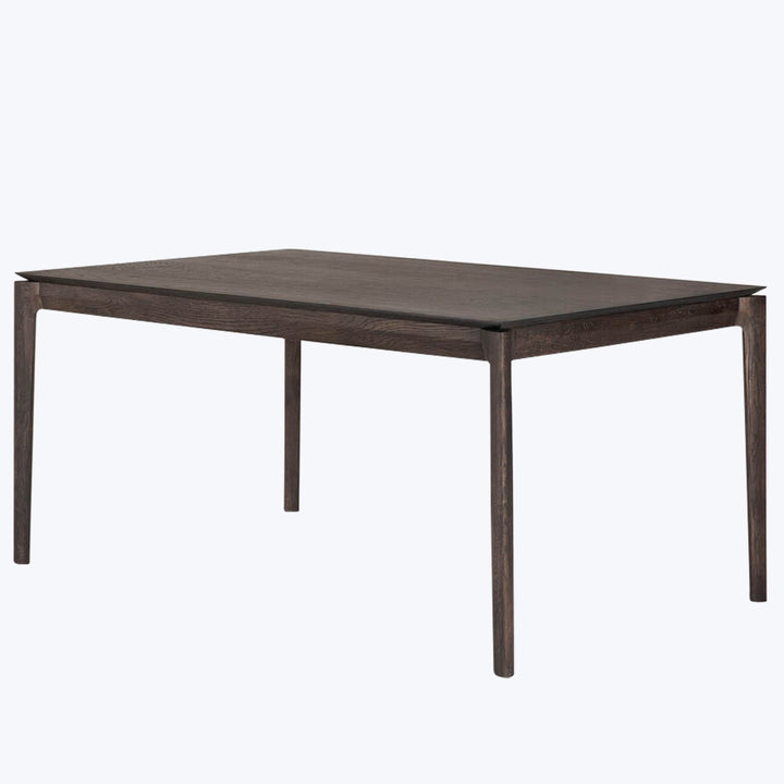 Oak Bok Extendable Dining Table Brown / 55"-87"