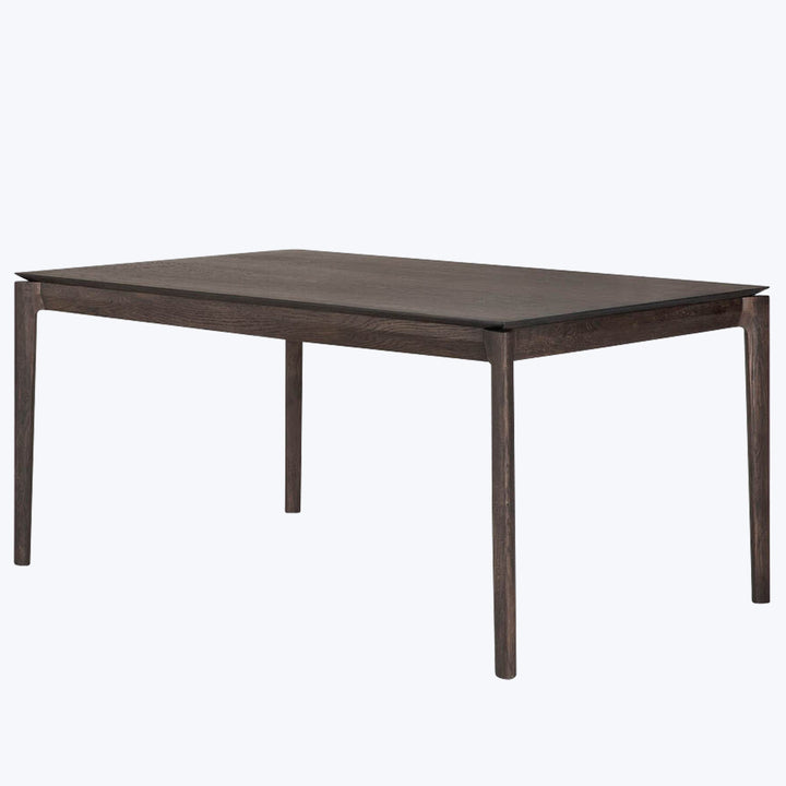 Oak Bok Extendable Dining Table Brown / 63"-94.5"