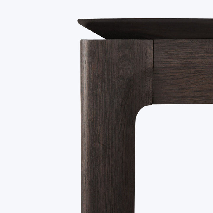 Oak Bok Extendable Dining Table Brown / 63"-94.5"