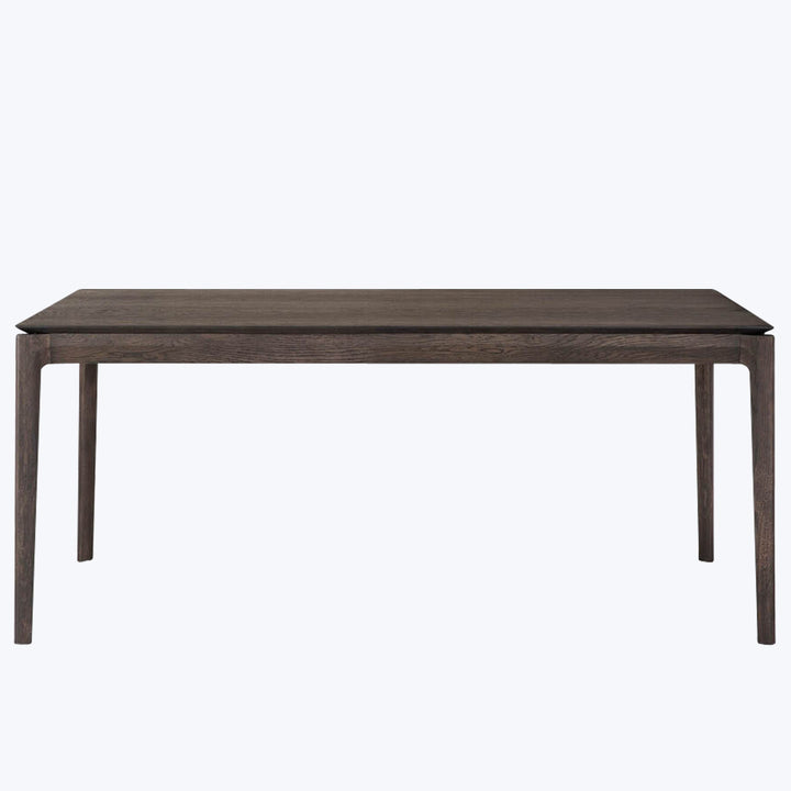 Oak Bok Extendable Dining Table Brown / 71"-110"
