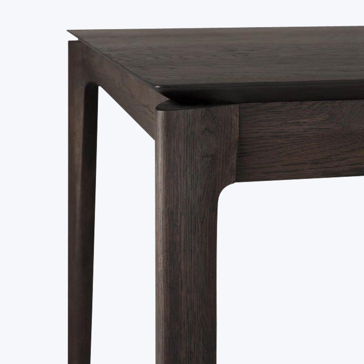 Oak Bok Extendable Dining Table Brown / 71"-110"