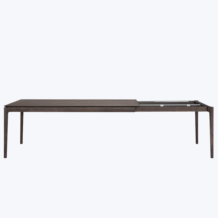 Oak Bok Extendable Dining Table Brown / 79"-118"