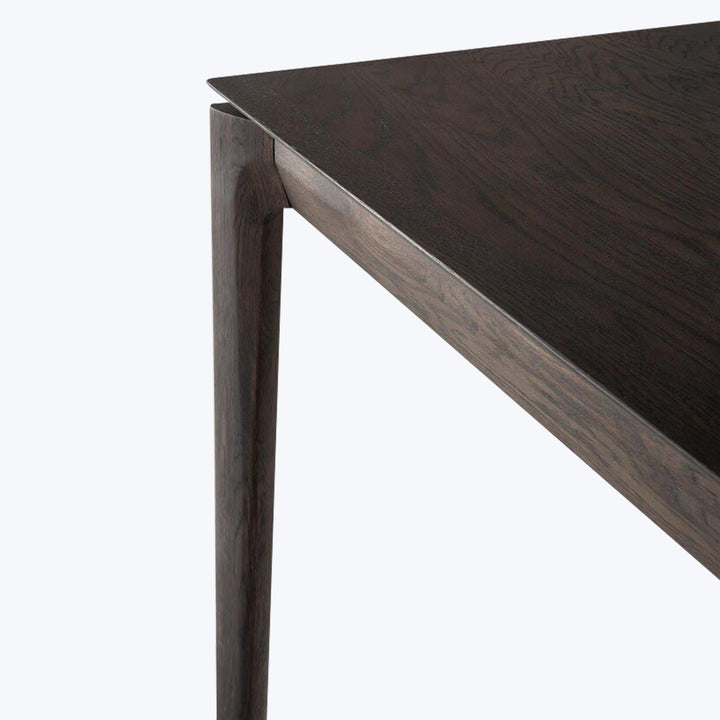 Oak Bok Extendable Dining Table Brown / 79"-118"