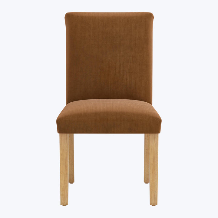 Kristy Dining Chair Performance Velvet Copper