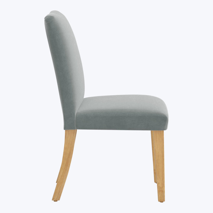 Kristy Dining Chair Performance Velvet Lichen