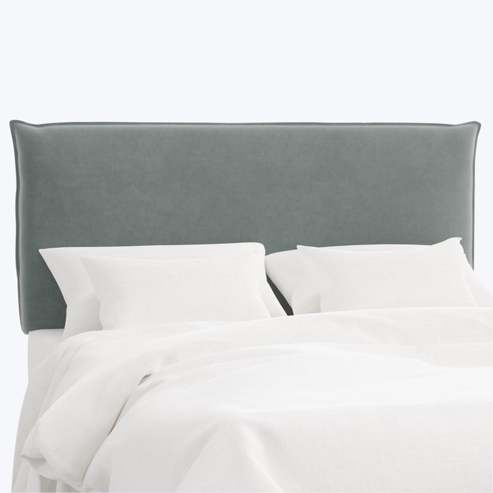 Willow Headboard Twin / Performance Velvet Lichen