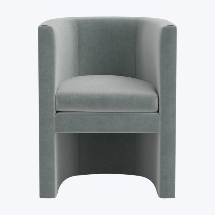 Sloane Dining Chair Performance Velvet Lichen