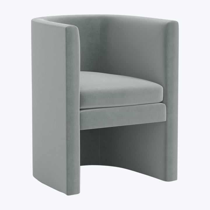 Sloane Dining Chair Performance Velvet Lichen