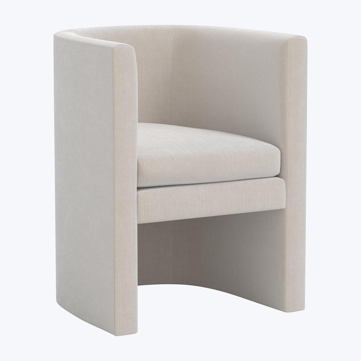 Sloane Dining Chair Performance Velvet Mineral