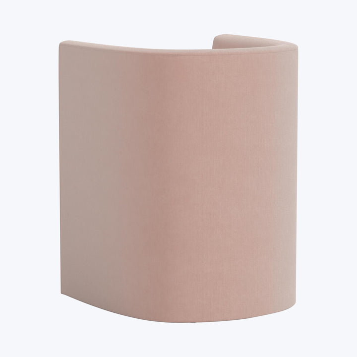 Sloane Dining Chair Performance Velvet Pink Champagne