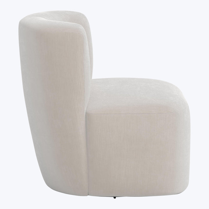 Nia Swivel Chair Performance Velvet Mineral