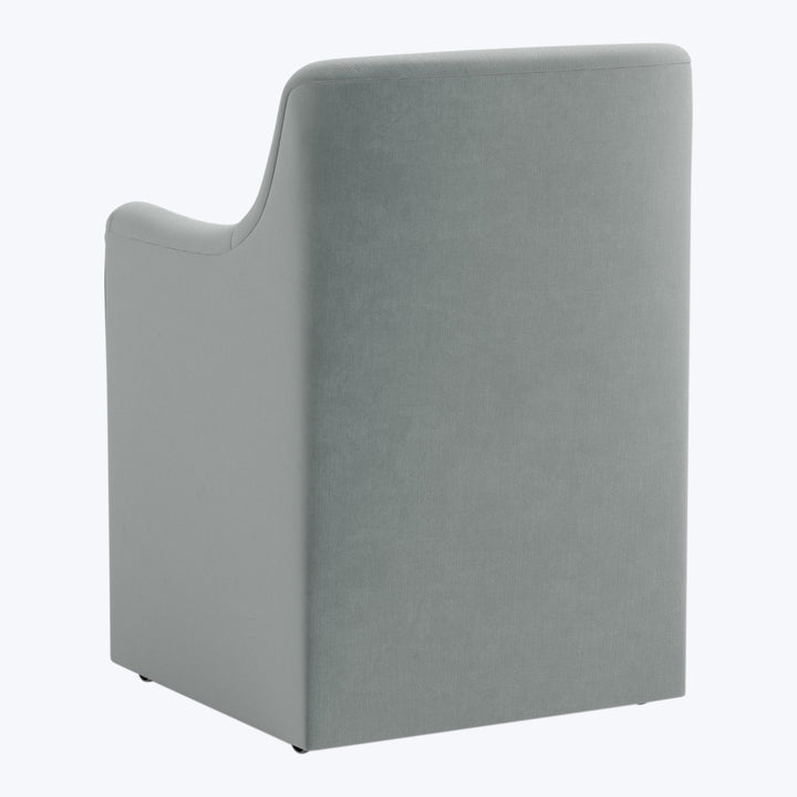 Priya Dining Chair Performance Velvet Lichen