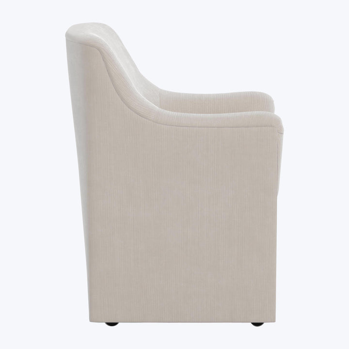 Priya Dining Chair Performance Velvet Mineral