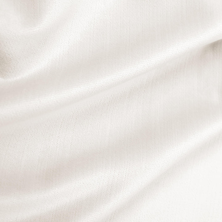 Emme Platform Bed Twin / Performance Velvet Snow