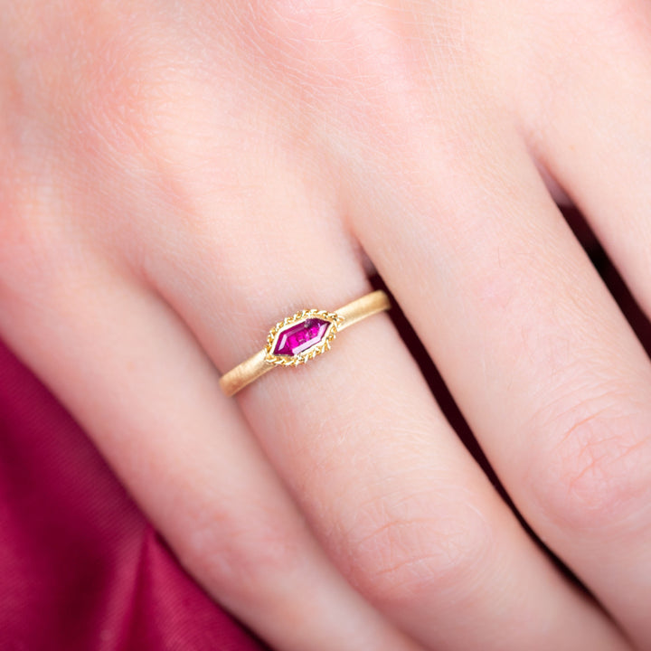 One of a Kind Petite Ruby Ring