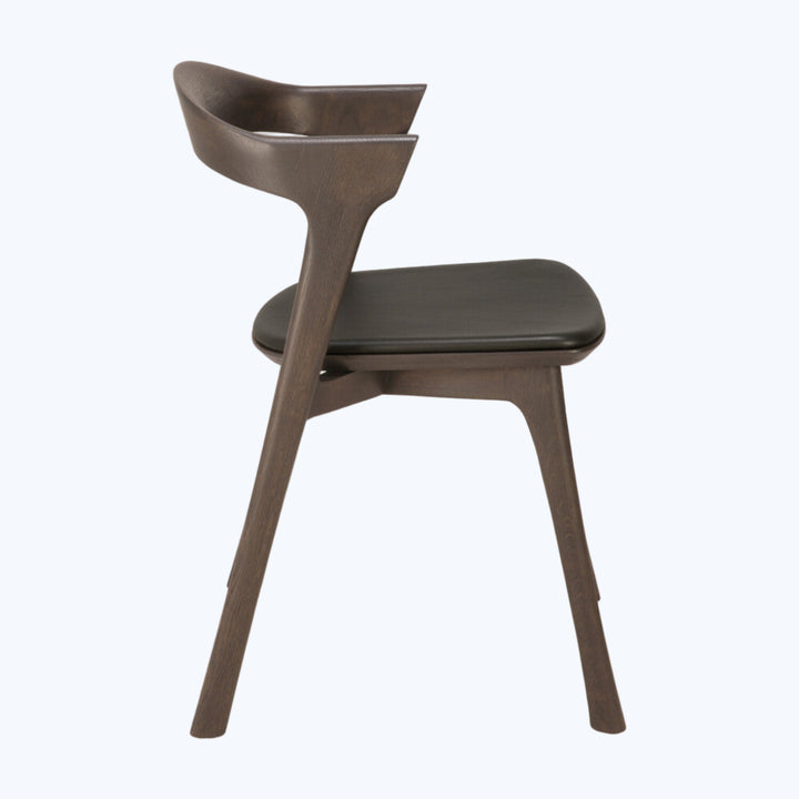 Leather Bok Side Chair
