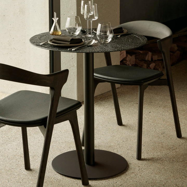 Leather Bok Side Chair