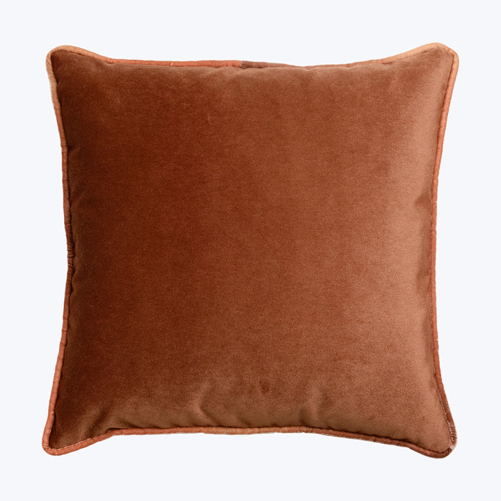 Tranquility High Performance Velvet Pillow Sunstone