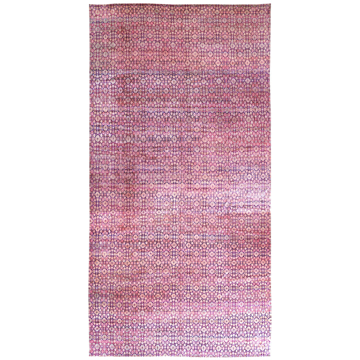 Purple Alchemy Transitional Silk Rug - 17'11" x 32'10"