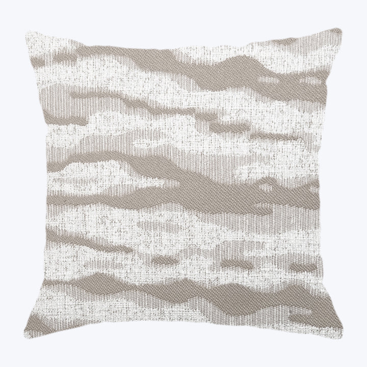 Ripple Performance Pillow Pebble 18" x 18"