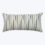 Stripe Ogee Performance Lumbar Pillow Mist