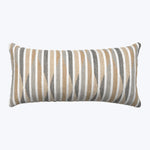 Stripe Ogee Performance Lumbar Pillow Shell
