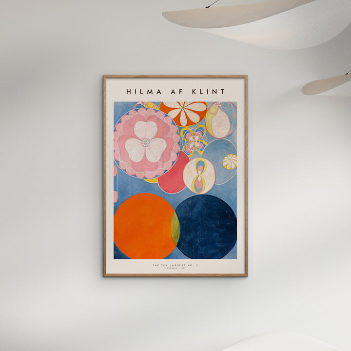 Hilma af Klint - The Ten Largest No. 02 16.54"W x 0.04"D x 11.69"H