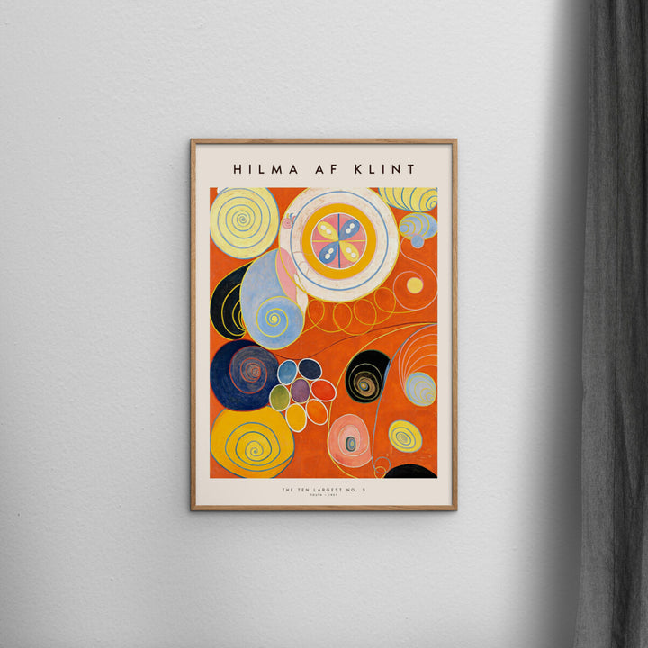 Hilma af Klint - The Ten Largest No. 03 8.27"W x 0.04"D x 5.91"H