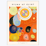 Hilma af Klint - The Ten Largest No. 03 8.27"W x 0.04"D x 5.91"H