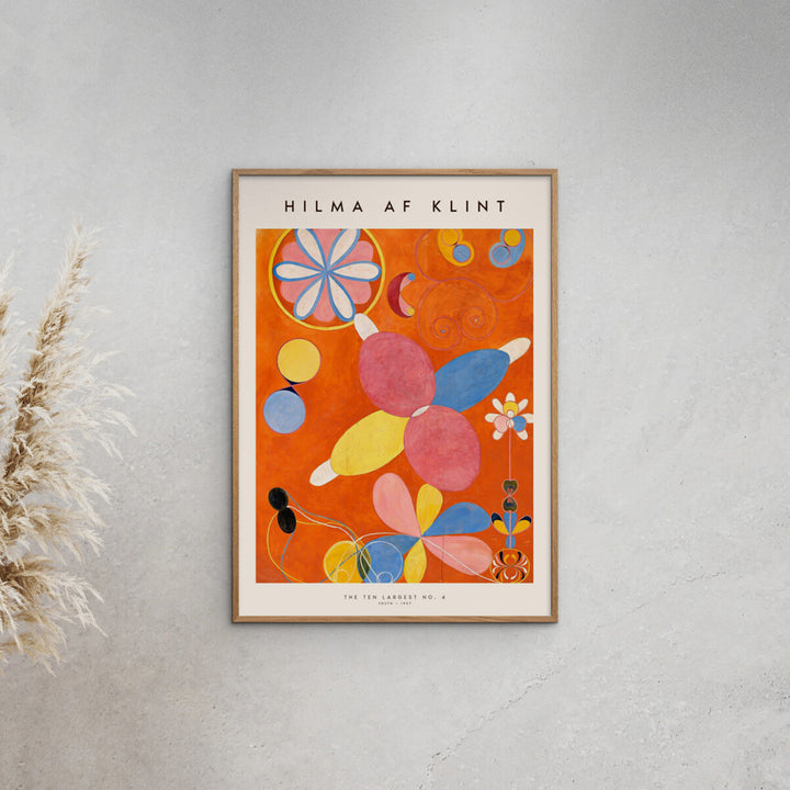 Hilma af Klint - The Ten Largest No. 04 16.54"W x 0.04"D x 11.69"H