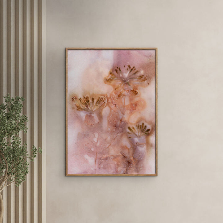 Pernille Folcarelli - Honeysuckle 2 Golden Rose 19.69"W x 0.04"D x 27.56"H