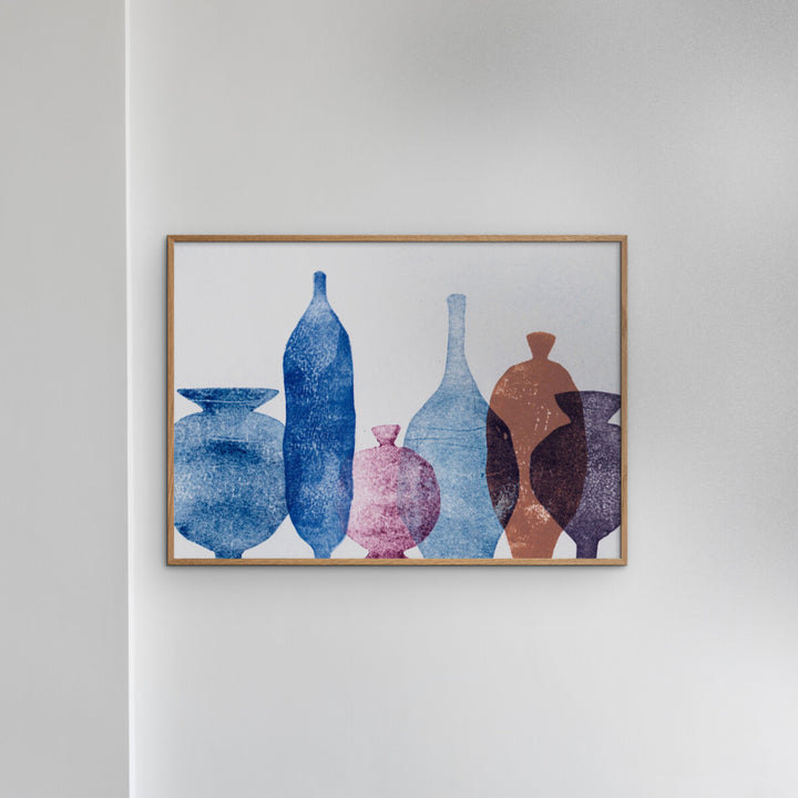 Pernille Folcarelli - Poppy Seed - 1 Blue 8.27"W x 0.04"D x 5.91"H