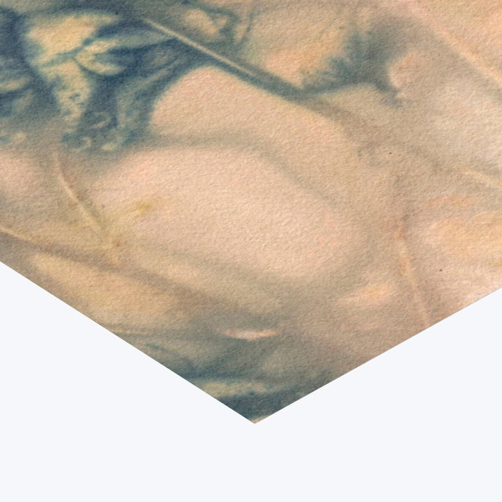 Pernille Folcarelli - Columbine 1 Blue/Tan 19.69"W x 0.04"D x 27.56"H