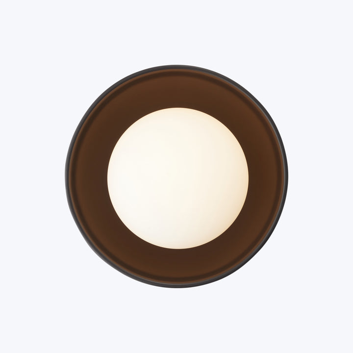 Glaze Flush Mount Small / Black