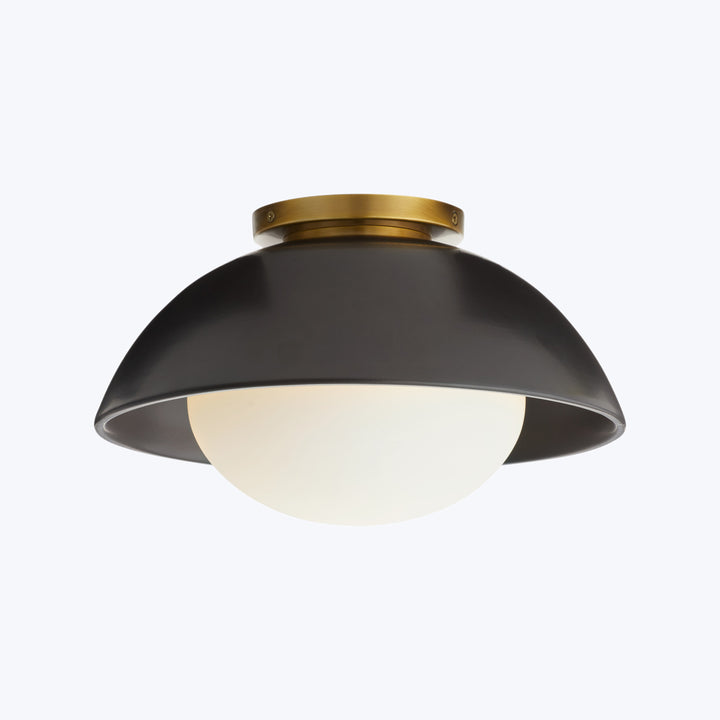 Glaze Flush Mount Small / Black