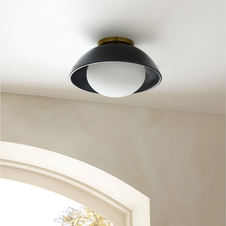 Glaze Flush Mount Small / Black