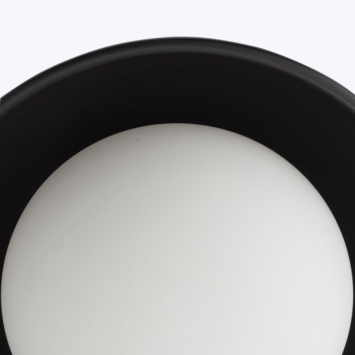 Glaze Flush Mount Small / Black