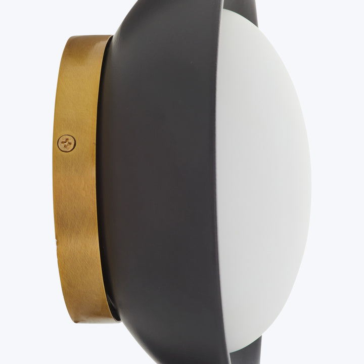 Glaze Sconce Small / Black