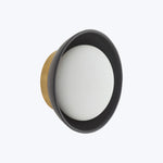 Glaze Sconce Small / Black