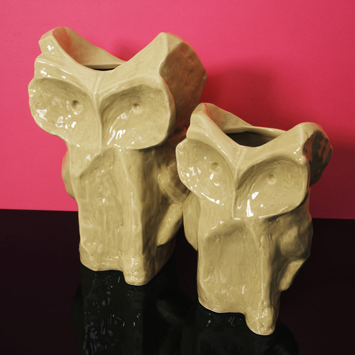 Owl Vase After Midnight