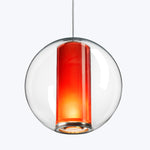Bel Occhio One Light Pendant Orange