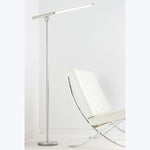 Brazo LED Floor Lamp Silver